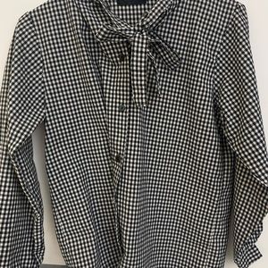 Gingham blouse